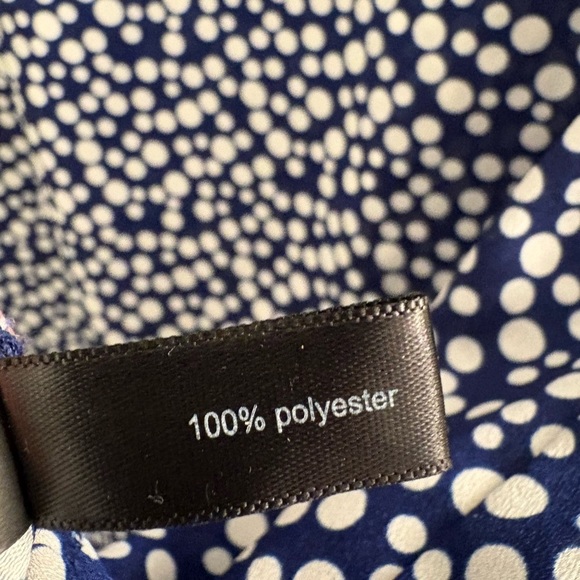 Short Sleeve The Limited Blue and White Blouse Size Extra Small - Picture 4 of 9